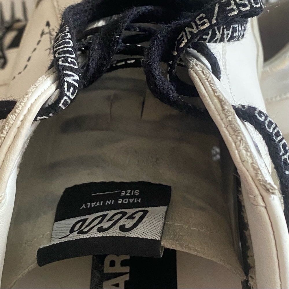 Golden Goose Dotted Star Superstars 40 - Picture 8 of 8